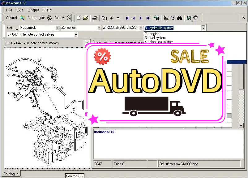 Books - AutoDVD McCormick Newton 6.2 yedek parça