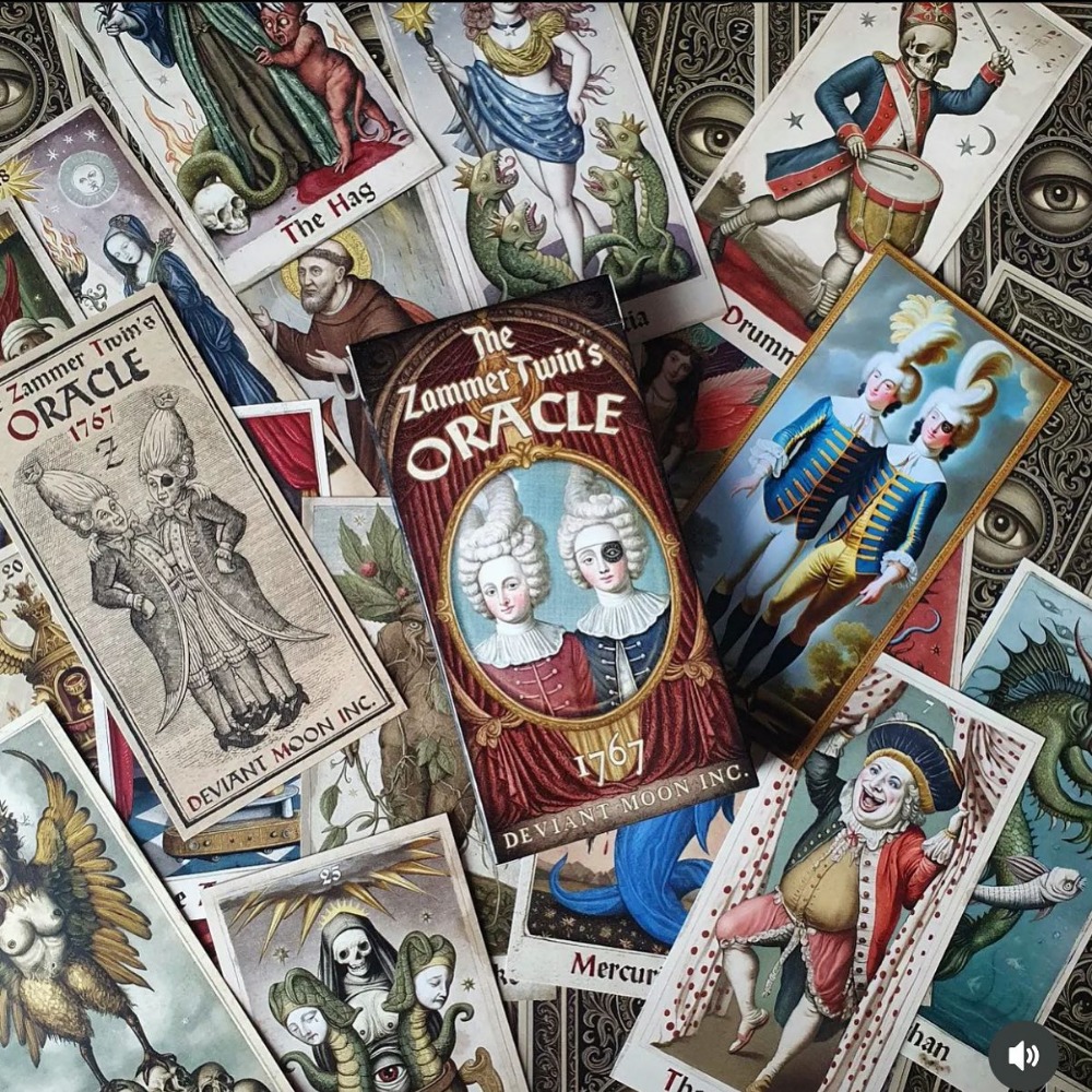 Tarot Deck With Guidebook - 6*12cm The Zammer Twins 1. Baskı