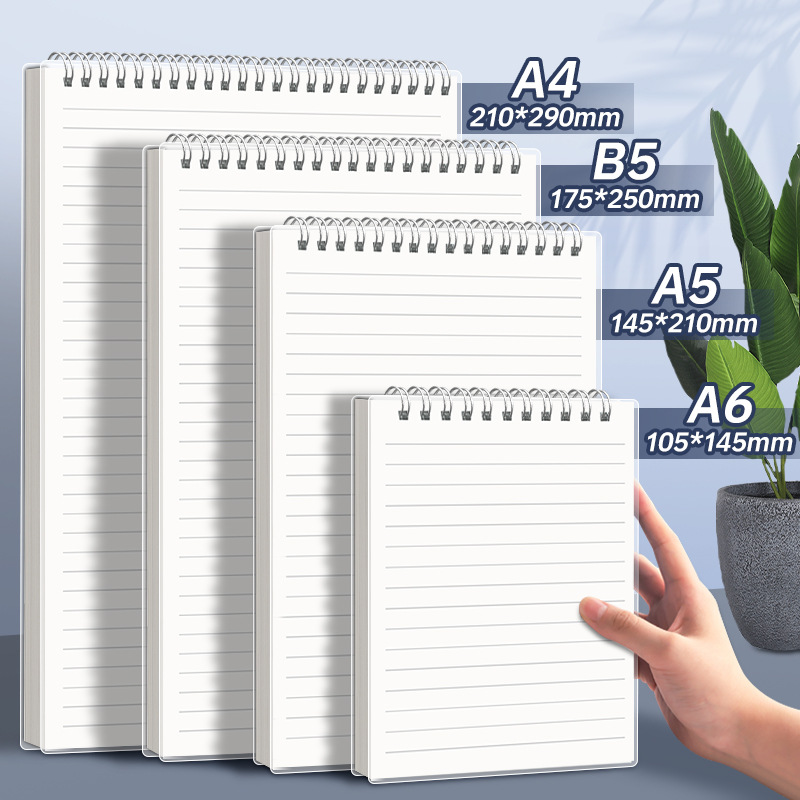 A5 Spiral Dotted Grid Notebook - A4 A5 B5 Spiral kitap bobin