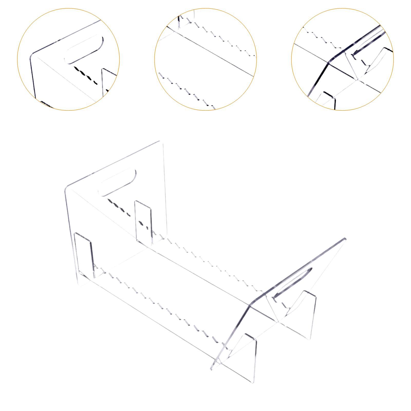 Clear Acrylic Book Stand Holder - Akrilik Vinil Plak Tutucu, Plak Standı