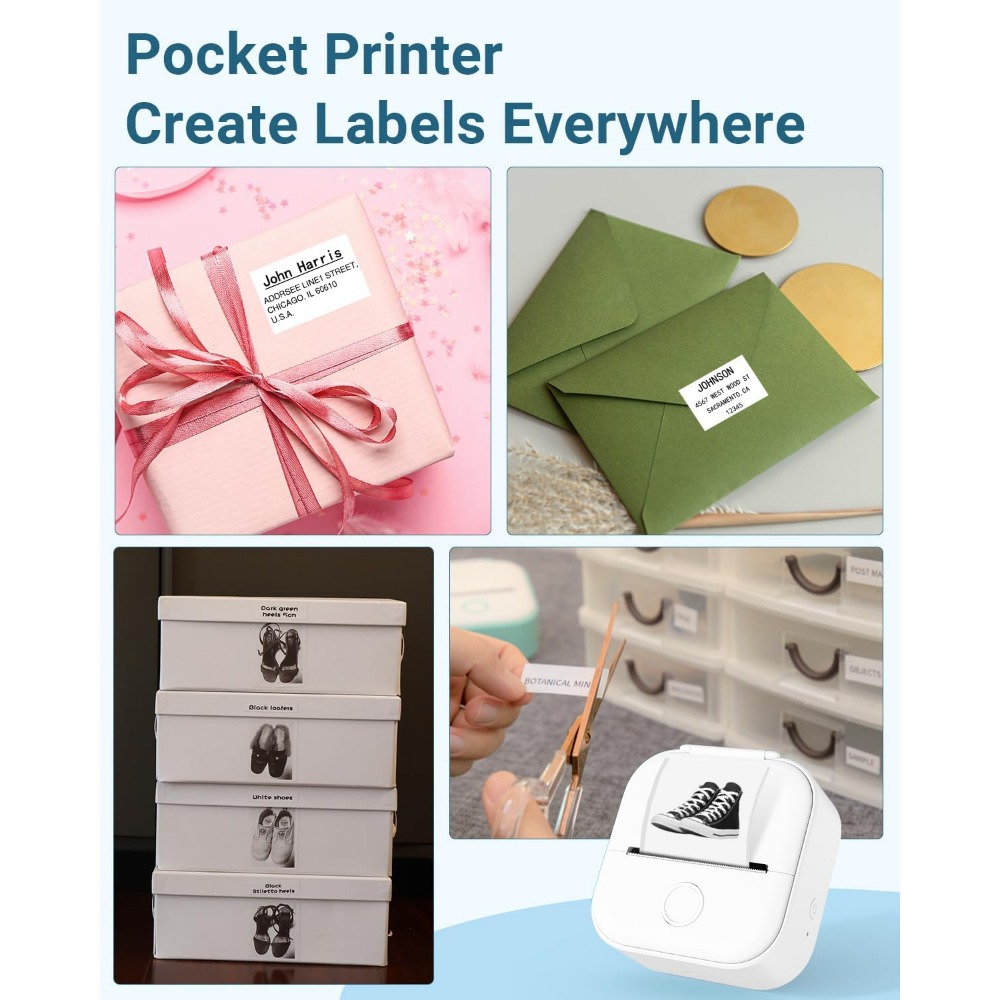 Phomemo T02 Kablosuz Cep Terma - Mini Pocket Thermal Printer Paper Roll incelemesi ve fiyatı