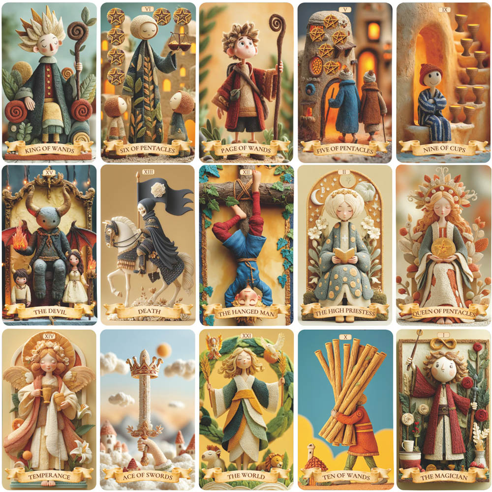 78 Tarot Kartı Seti, 13x8 Cm K - Tarot Deck With Guidebook incelemesi ve fiyatı