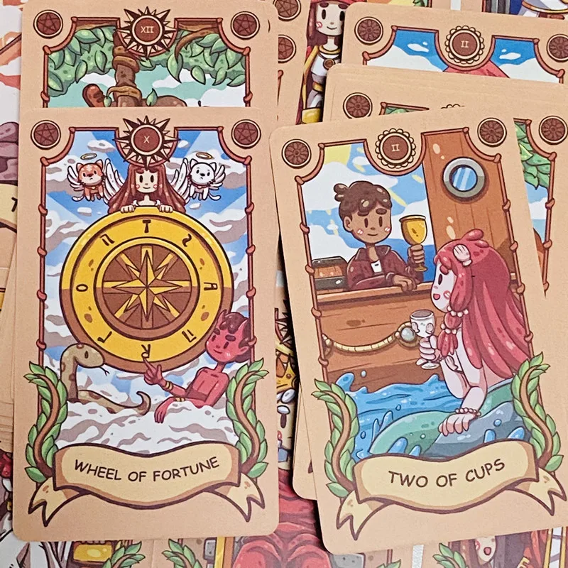 Neşeli Yolculuk Tarot kartları - Tarot Deck With Guidebook incelemesi ve fiyatı