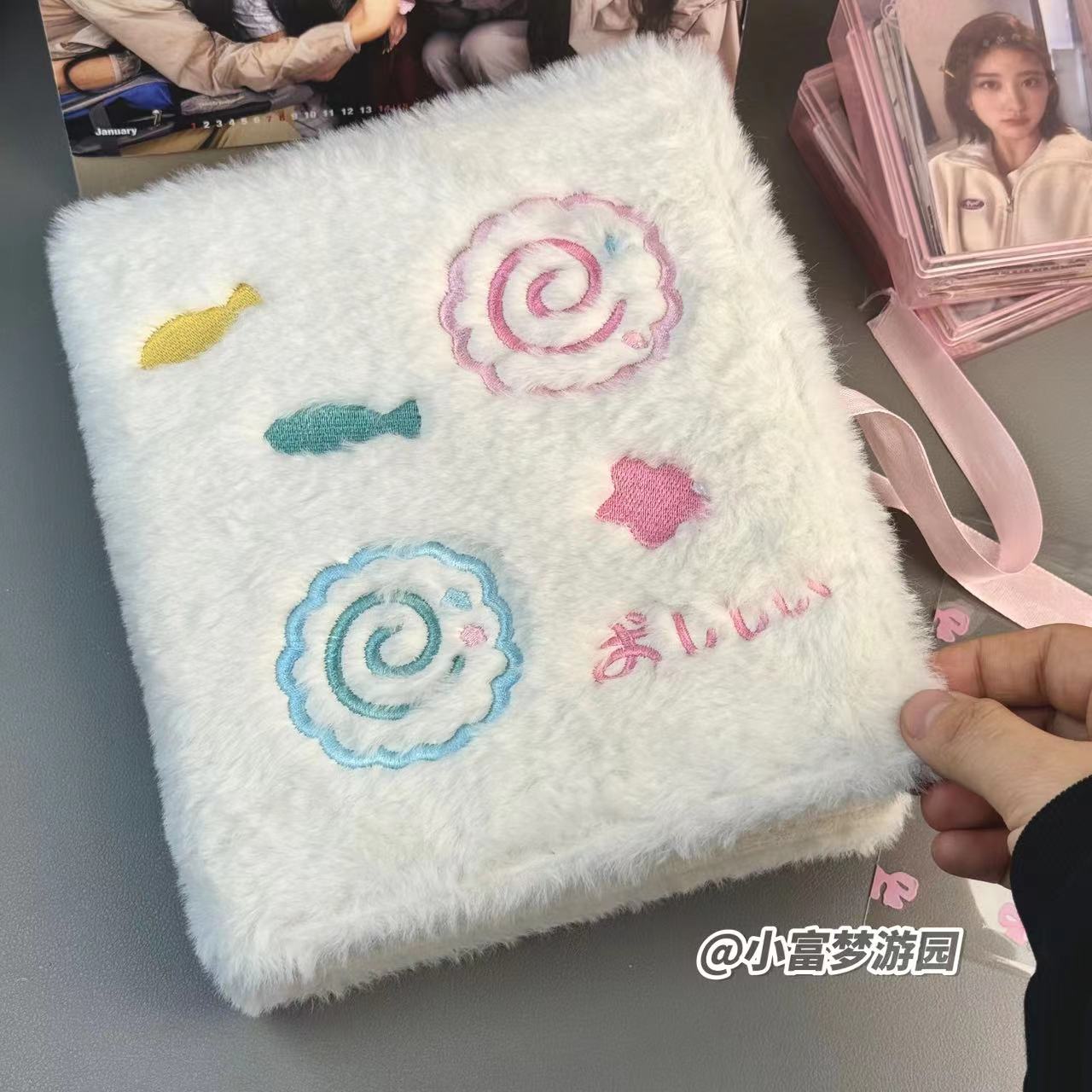 Sevimli peluş balık kartı kita - Kpop Photo Card Binder 3 Inch incelemesi ve fiyatı