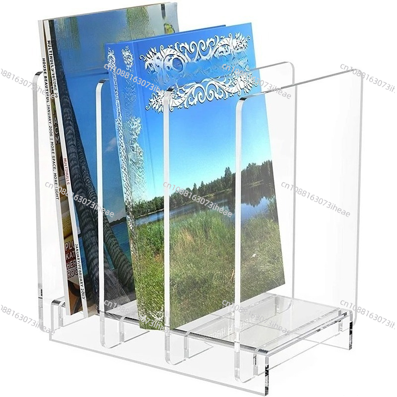 Şeffaf Akrilik Dergi Tutucu ve - Clear Acrylic Book Stand Holder incelemesi ve fiyatı
