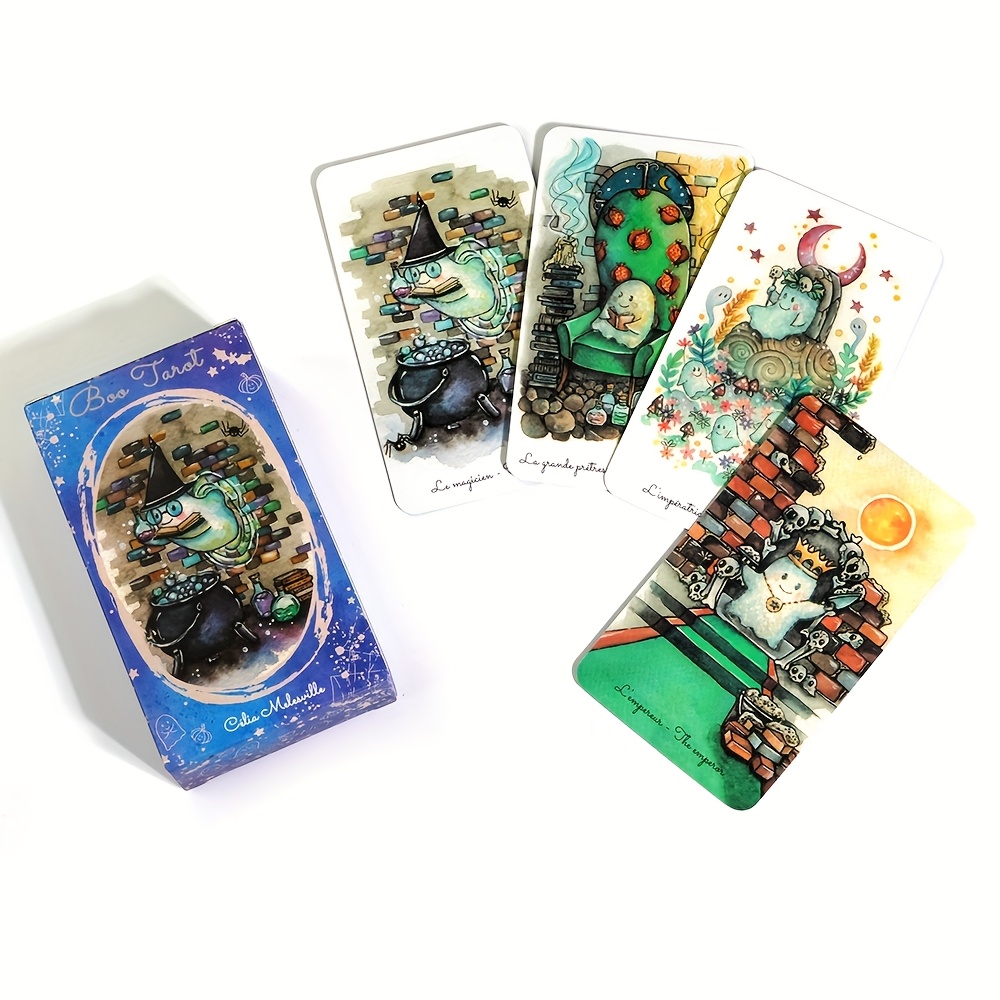 Boo Tarot Destesi Hayaletler H - Tarot Deck With Guidebook incelemesi ve fiyatı