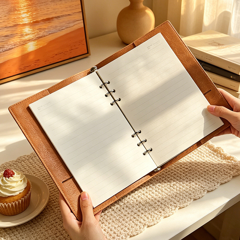 A5 Vintage Suni Deri Yeniden D - Vintage Leather Journal Notebook incelemesi ve fiyatı